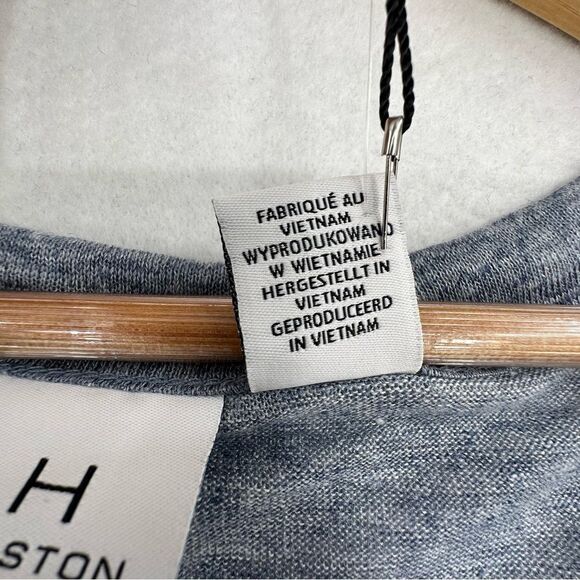 -Halston 100% Linen Buttondown Women Shirt NWT XL - Picture 5 of 5